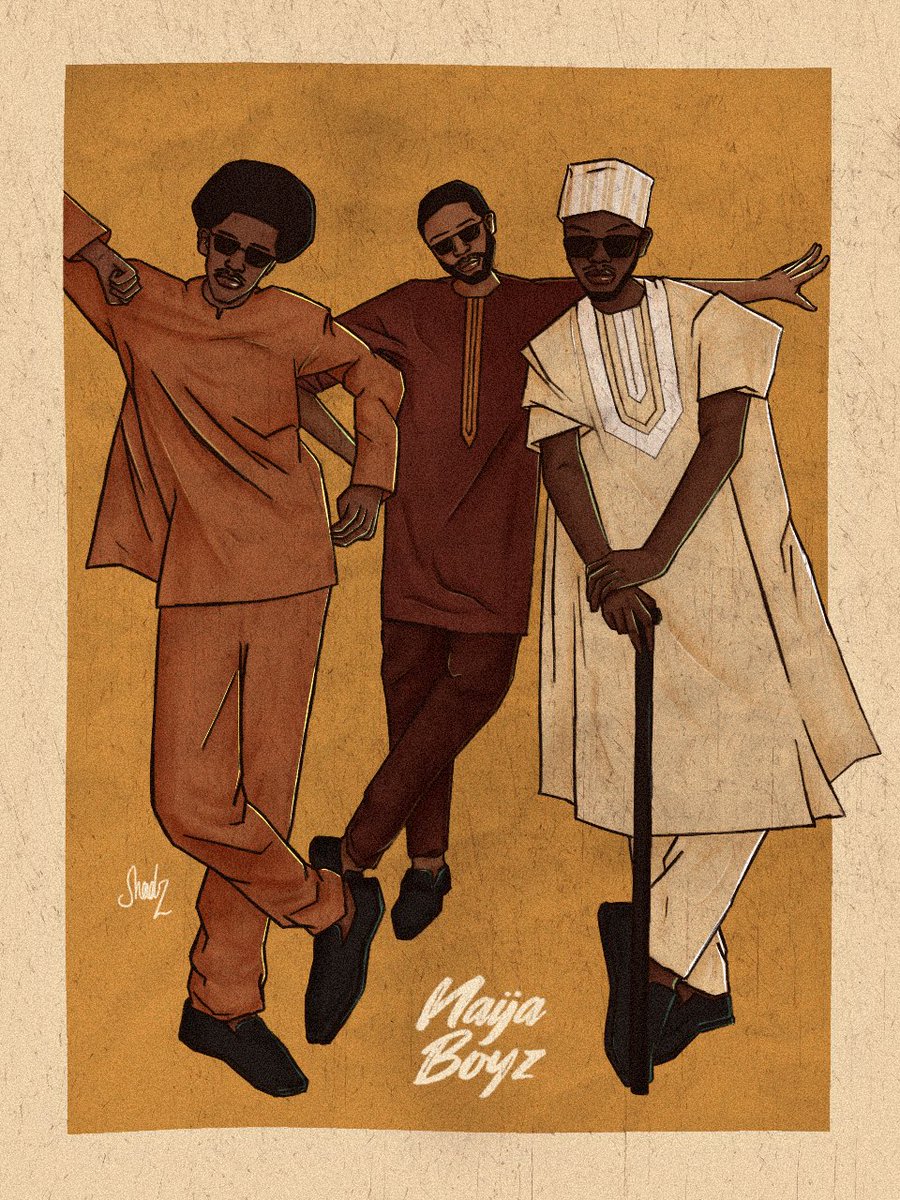 Naija Boyz😤

#illustration #illustrationartists #procreateart #procreateillustration #blackillustrators #naijaartist

instagram.com/p/CrtGLTYN0dv/…