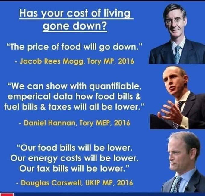 Britain_People's tweet photo. #BrexitHasFailed

🔴Just three of the many Tories who LIED to bring about Brexit

And made huge gains in their personal wealth. https://t.co/6JtTood6Eb