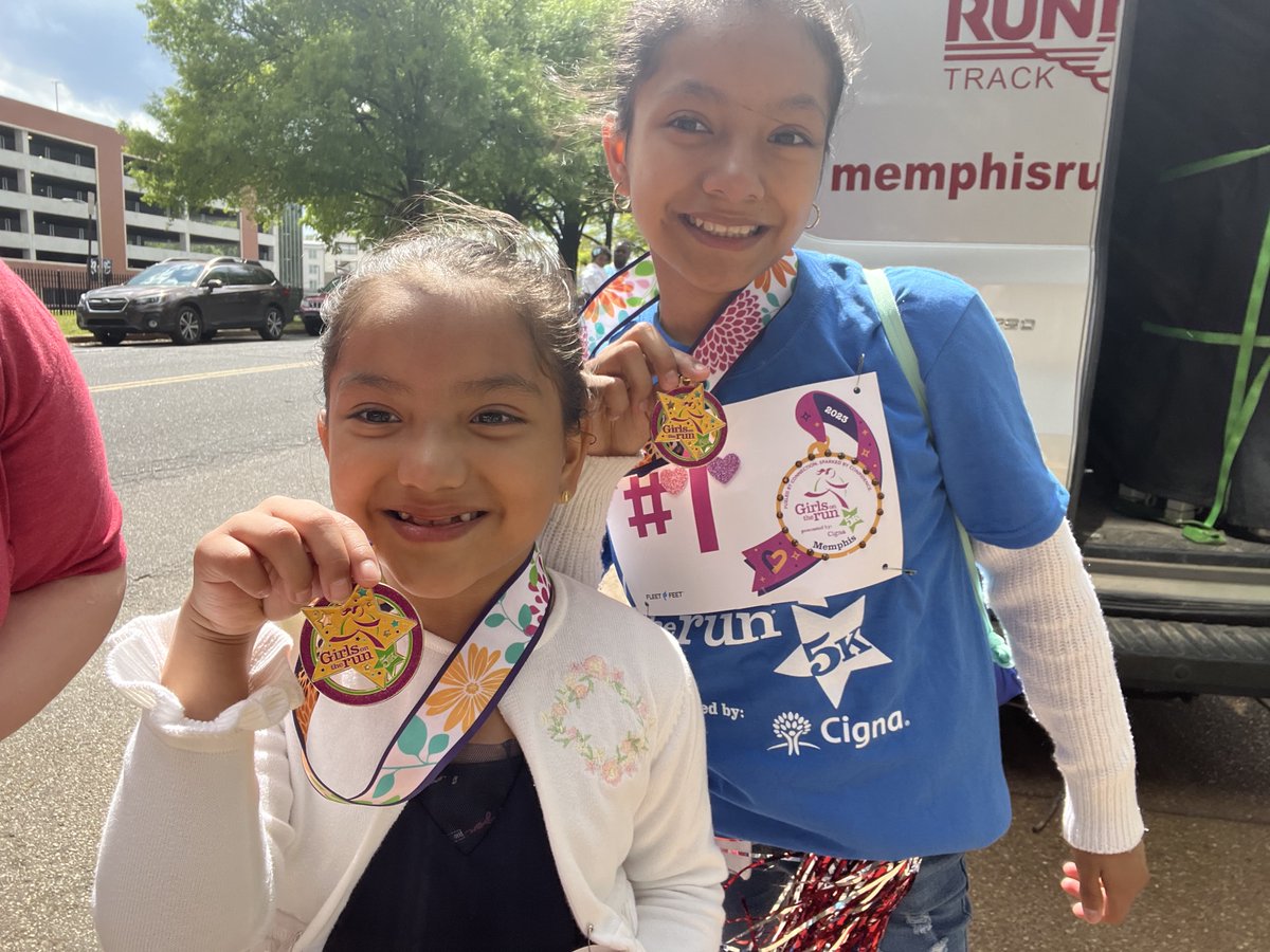 THANK YOU to our girls, staff members, and families that participated in the Girls on the Run 5K Celebration on Sunday! We are so proud of all the #STRONG 5K finishers! #StrongerTogether #BuildingCommunity