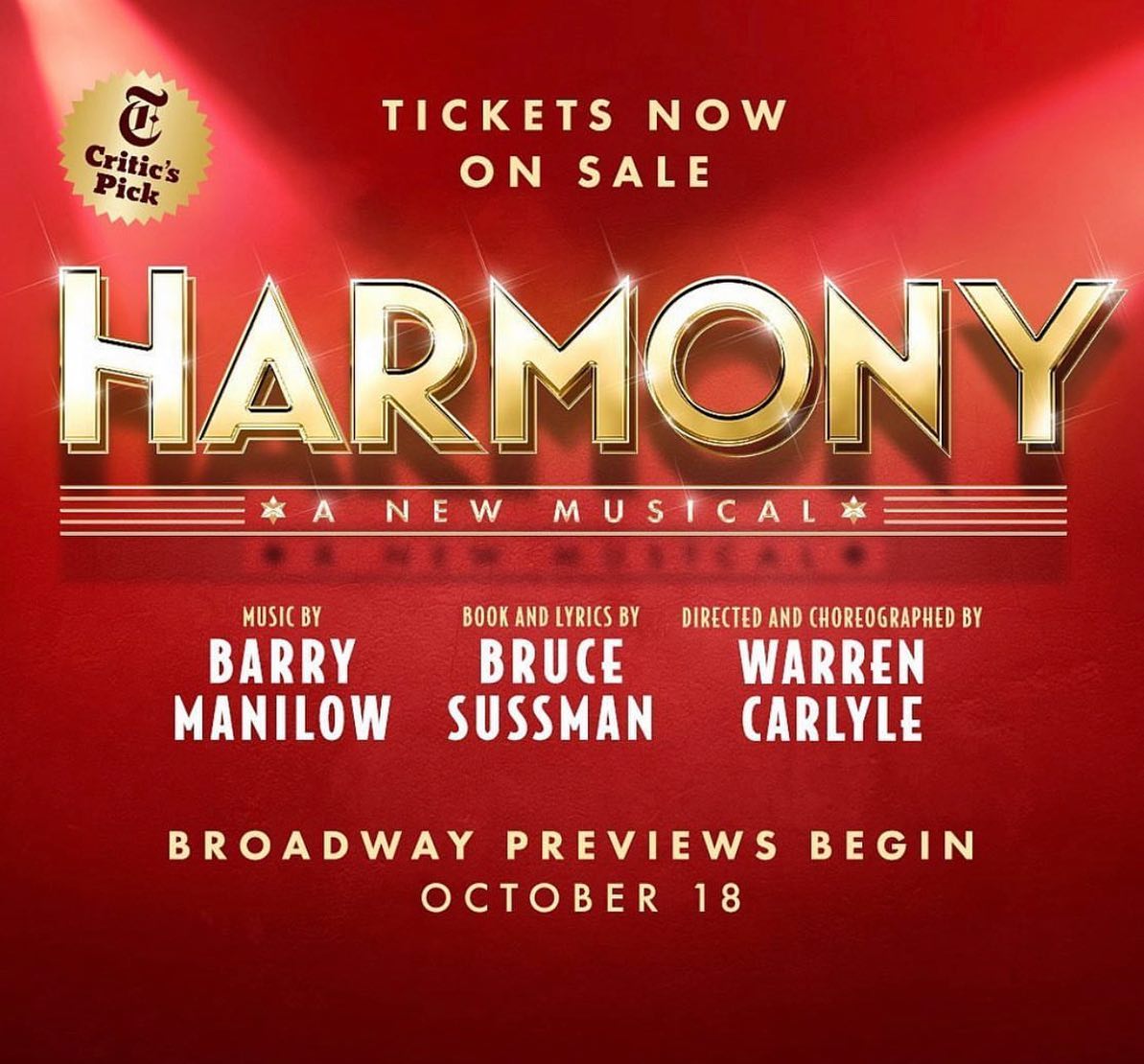wagonwheelcentr's tweet photo. Congratulations to Wagon Wheel alum, Blake Bojewski!   Blake is a cast member in the musical Harmony and will be hitting Broadway this fall! https://t.co/Brgw9JIrTV