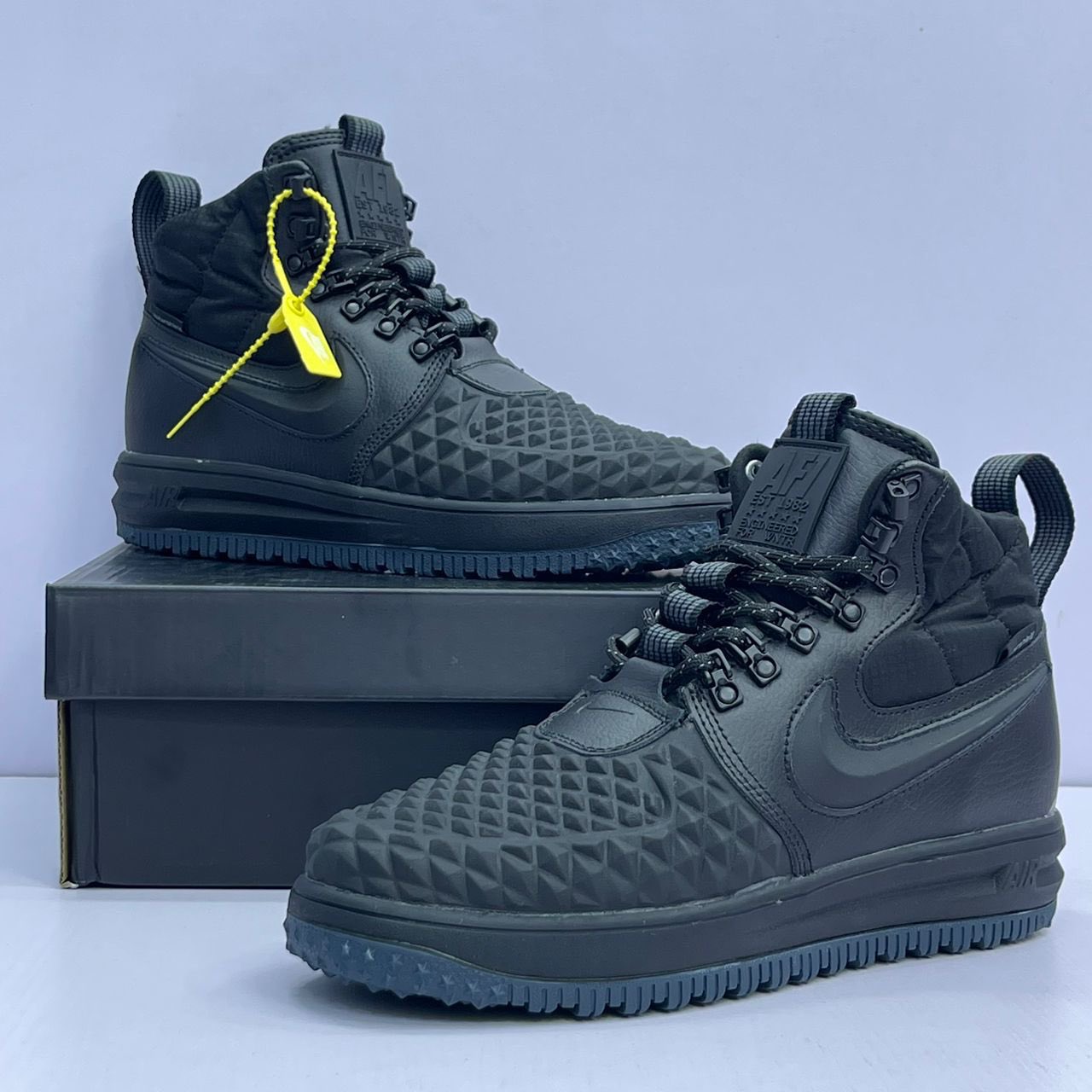 Nike lunar force 1 duckboot triple black new arrivals