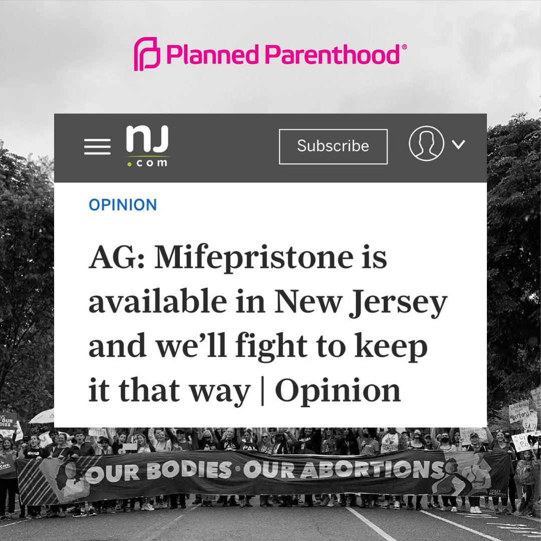 Planned Parenthood Action Fund of NJ tweet media