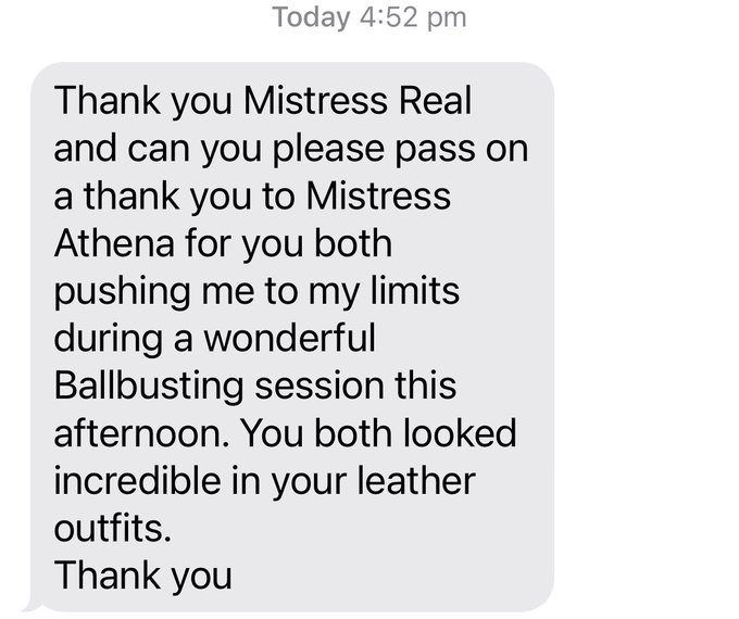 Day 1 of Double Trouble .. a success at the R&rsquo;eal stable with @MistressAthena2 😈😈 https://t.co/wzYFR<a href="/tag/sph"class="tags"><span>#sph</span></a><a href="/tag/maggotcock"class="tags"><span>#maggotcock</span></a>