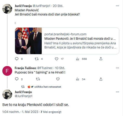 cRo4Ti4's tweet photo. #AndrejPlenković  #HDZSDSS #politikahr https://t.co/RCHvJVUpYZ
