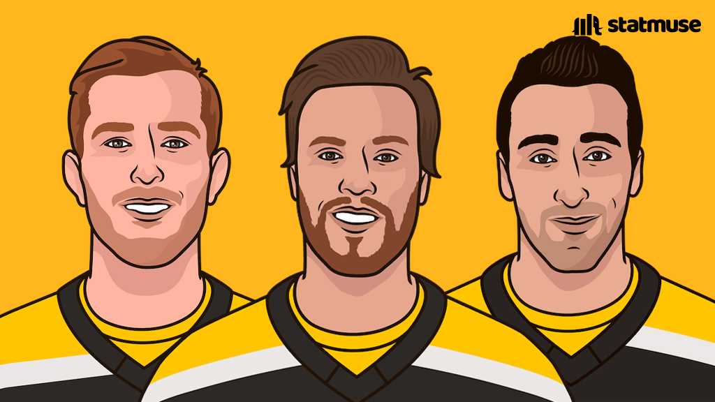 statmuse's tweet image. Every pro sports team with the best regular season record has failed to win their respective playoff finals.

– MLB: 116-46 Mariners lost in ALCS
– NFL: 16-0 Patriots lost in SB
– NBA: 73-9 Warriors lost in Finals
and now,
– NHL: 65-12-5 Bruins lost in 1st Round