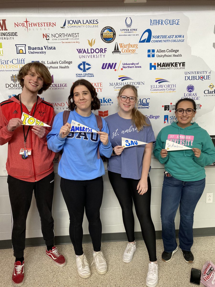 CounselingNSHS's tweet photo. Senior Decision Day! Congrats Seniors! @NorthScottHS https://t.co/Oh8MieYaIg