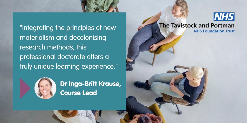 Wondering whether our one-of-a-kind #SystemicPsychotherapy doctorate is for you? Join our open event on Thursday 4 May to meet the course lead, discuss your research ideas, and find out more 👉 bit.ly/3YPmCVi