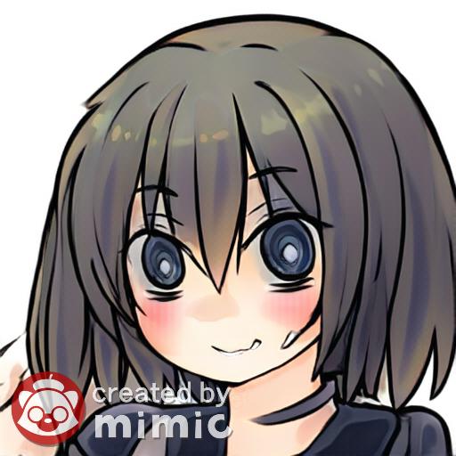 「サンプルが偏ってるせいか、だんだんビョーキが進んでいく画家みたいな出力結果になっ」|せき(ひものフレンズ)のイラスト