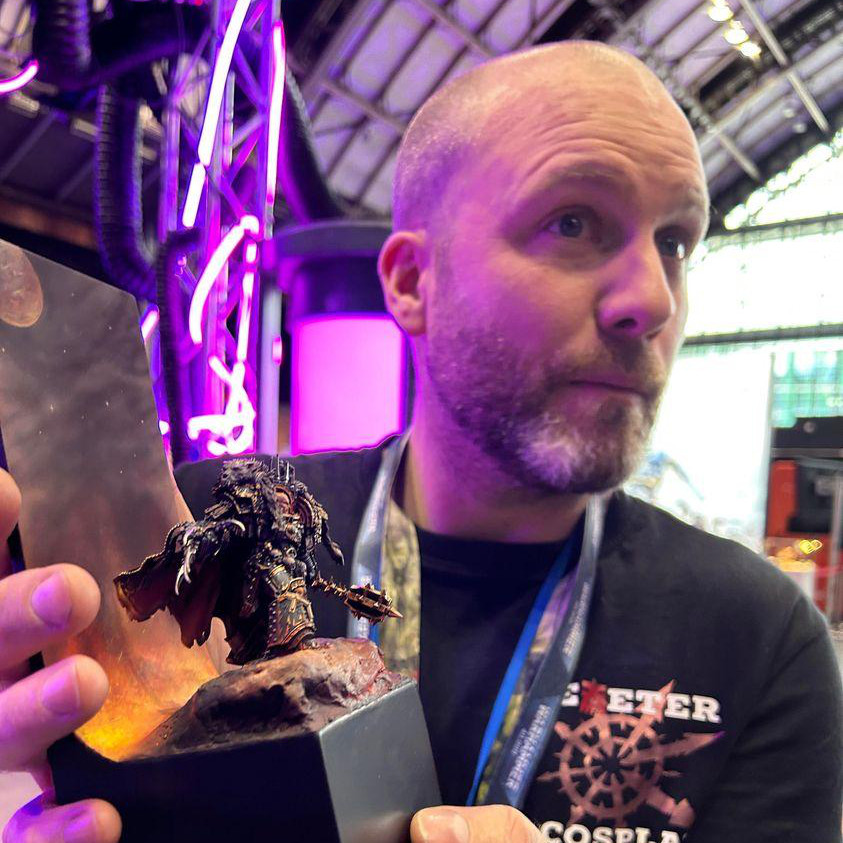 HorusLegions's tweet photo. The fantastic Horus Ascended by @StudioGiraldez has now been awarded... to the Warmaster himself. Congratulations!!
https://t.co/6qo3Q3MHWJ
Thank you to all the participants!
#WarhammerFest #WarpforgeFest #LegionsFest #Warpforge40K #HorusLegions #warhammer40k #40k #wh40k https://t.co/eOEiBIH43T