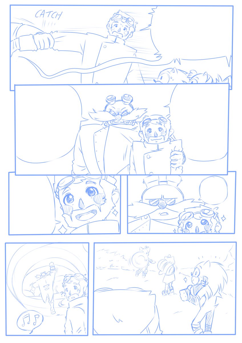 irenereruART's tweet photo. Now that issue 1 of @SonicBoomOR is out, I'll share the pages I sketched from the issue!

I did storyboard the entire issue, inked the first page, and helped with shading in half the pages, but the sketched pages are some of my favorite

These are from 2021! https://t.co/uHxK4ncdUa