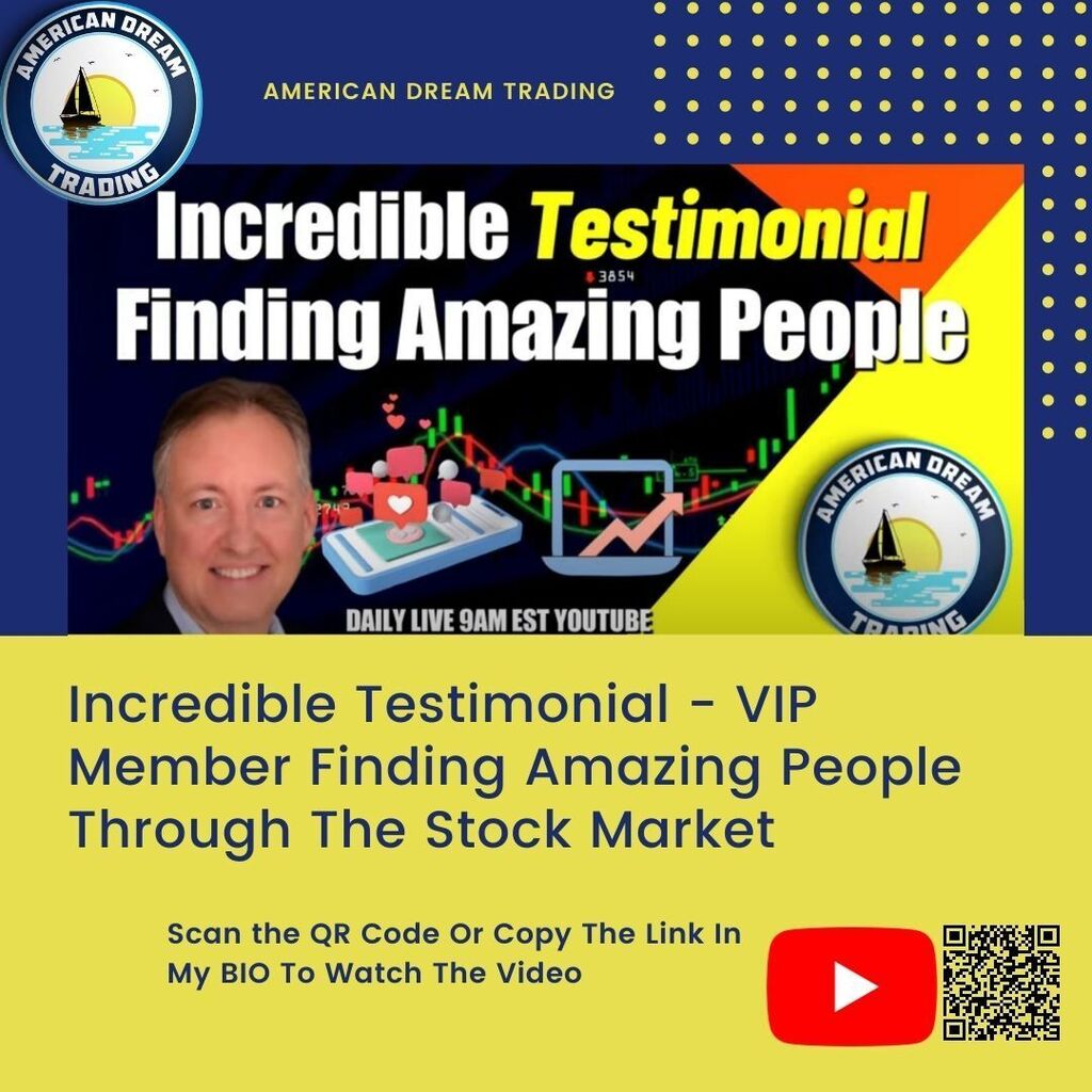 chadchristian's tweet photo. Incredible Testimonial - VIP Member Finding Amazing People Through The Stock Market. Scan the QR Code Or Copy https://t.co/p6cyelNprs #americandreamtrading #tradingtips #daytrading101 #daytrader #tradingstrategies #stocktradingtips #stockstowatch #daytr… https://t.co/maaYv9y17e https://t.co/4K8NwXaOMj