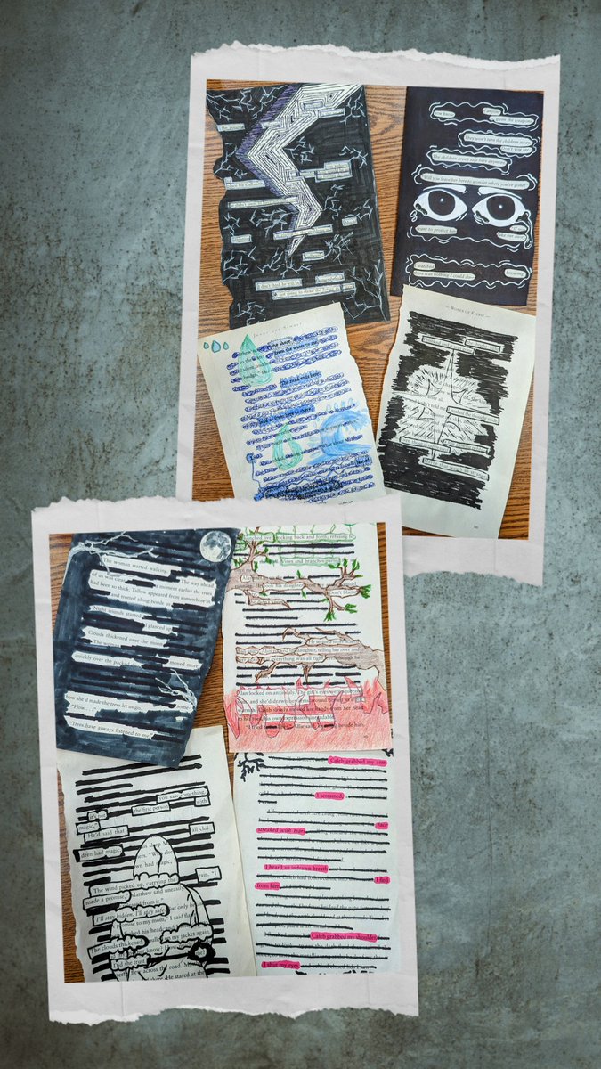 PNGHSLib's tweet image. Congratulations to the winners of 2023 PNG Library Blackout Poetry Competition!