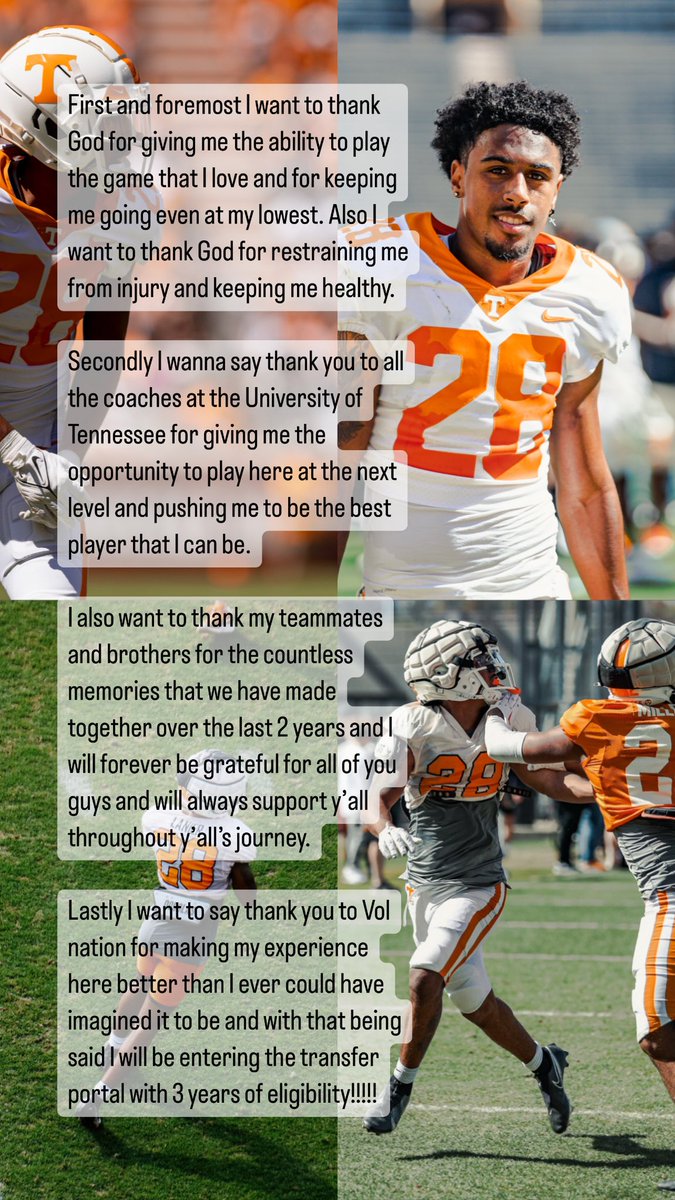 Thank you Vol nation!! #TheJourneyContinues