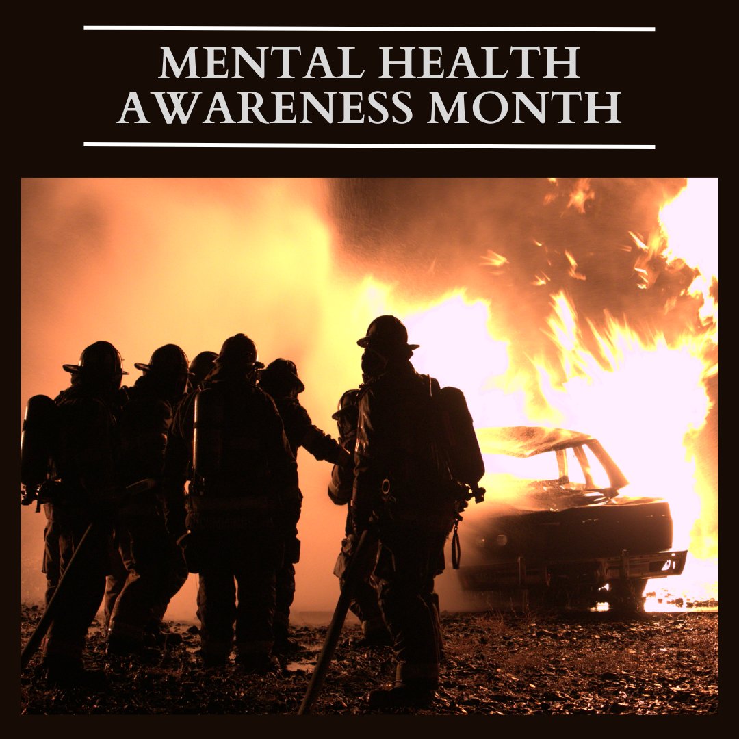 EFPFirefighters's tweet photo. Bravery isn't just battling flames, it's also seeking help when needed. This Mental Health Awareness Month, let's raise awareness for the importance of mental well-being. #FirefightersMentalHealthAwareness #BreakTheStigma https://t.co/oOqdPW2LLB