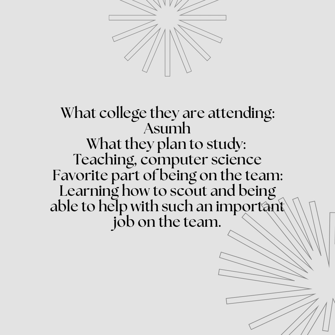 Raising a glass to our incredible seniors! It's their last week of school and we couldn't be prouder of all they've accomplished, so this week we will be highlighting them. Meet Olivia and Aaron.