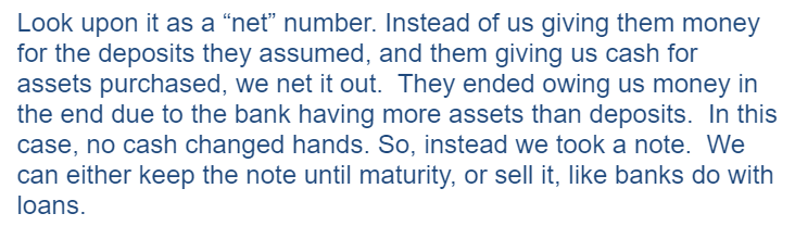 For everyone wondering about that $50B loan to JPMorgan from the FDIC, here's what's going on, per the agency: