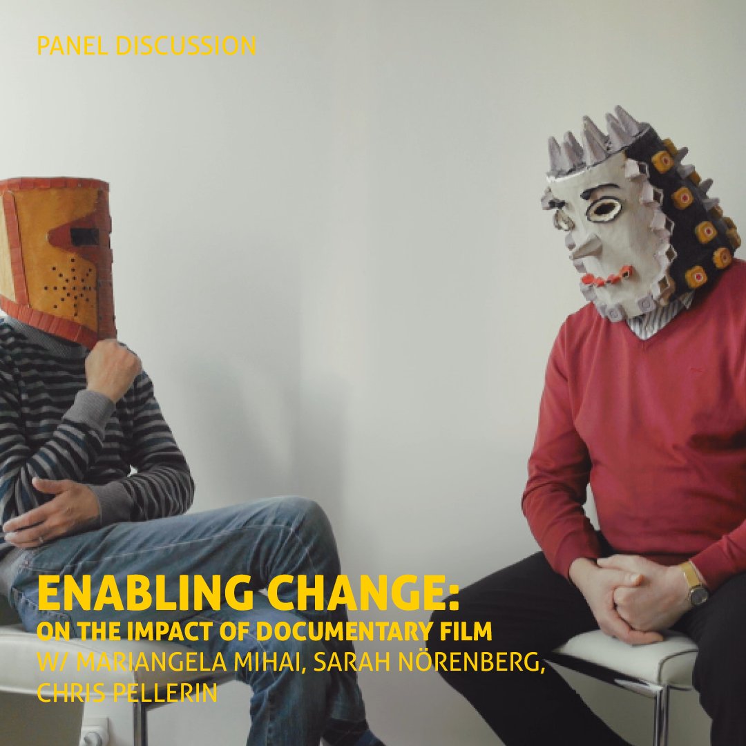 ENABLING CHANGE: ON THE IMPACT OF DOCUMENTARY FILM 06.05. | 5pm | Volkskundemuseum | FREE ENTRY
In our panel discussion Djamila Grandits talks to filmmaker and anthropologist <a href="/MariangelaMihai/">Mariangela Mihai, PhD</a>, producer Sarah Nörenberg, and director Chris Pellerin. ethnocineca.at/en/panel-discu…