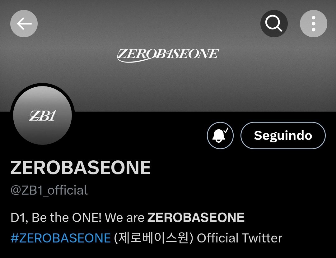 ZB1BRASIL's tweet image. [📰] ERRAMOS! O ZB1 acaba de mudar a biografia de suas redes sociais.

'D1, Be the ONE! We are 𝗭𝗘𝗥𝗢𝗕𝗔𝗦𝗘𝗢𝗡𝗘'

Essa é a introdução oficial do grupo.

#ZEROBASEONE #ZB1 #제로베이스원