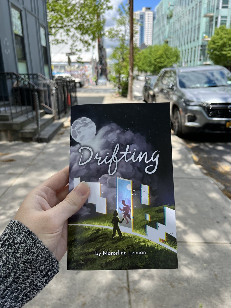MarcelineLeiman's tweet photo. This is a big milestone for my duet journaling #ttrpg Drifting! It’s a keepsake game about two souls at the edge of each of their worlds’ demise. #driftingRPG
I just got my first sample copy in hand of the demo I’ll be giving away for #FreeRPGDay this year!
#soloRPG #duetRPG https://t.co/DZVawDjpAf