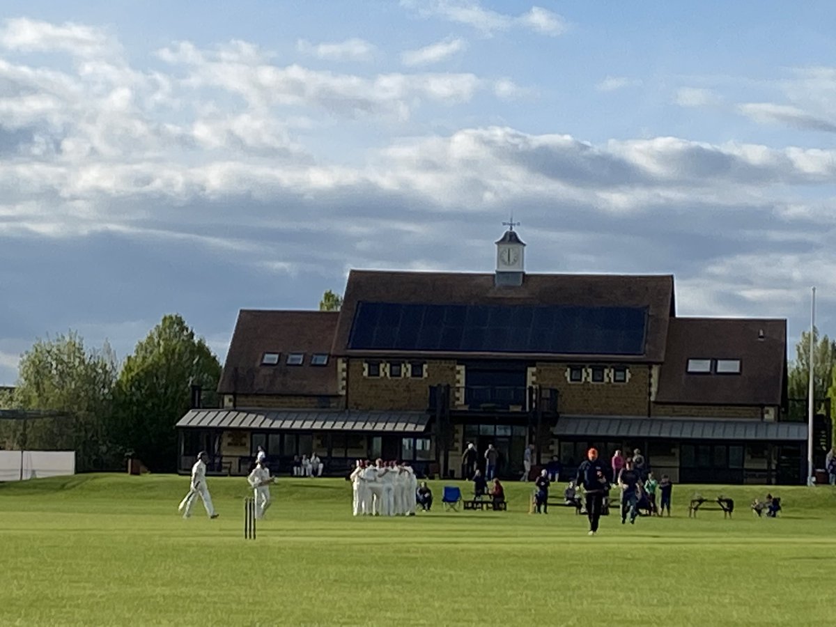 Bank holiday Monday #cricket <a href="/RealBanburyCC/">Banbury Cricket Club</a> v <a href="/ChippingNortonC/">Chipping Norton CC</a> U15 New season is go!