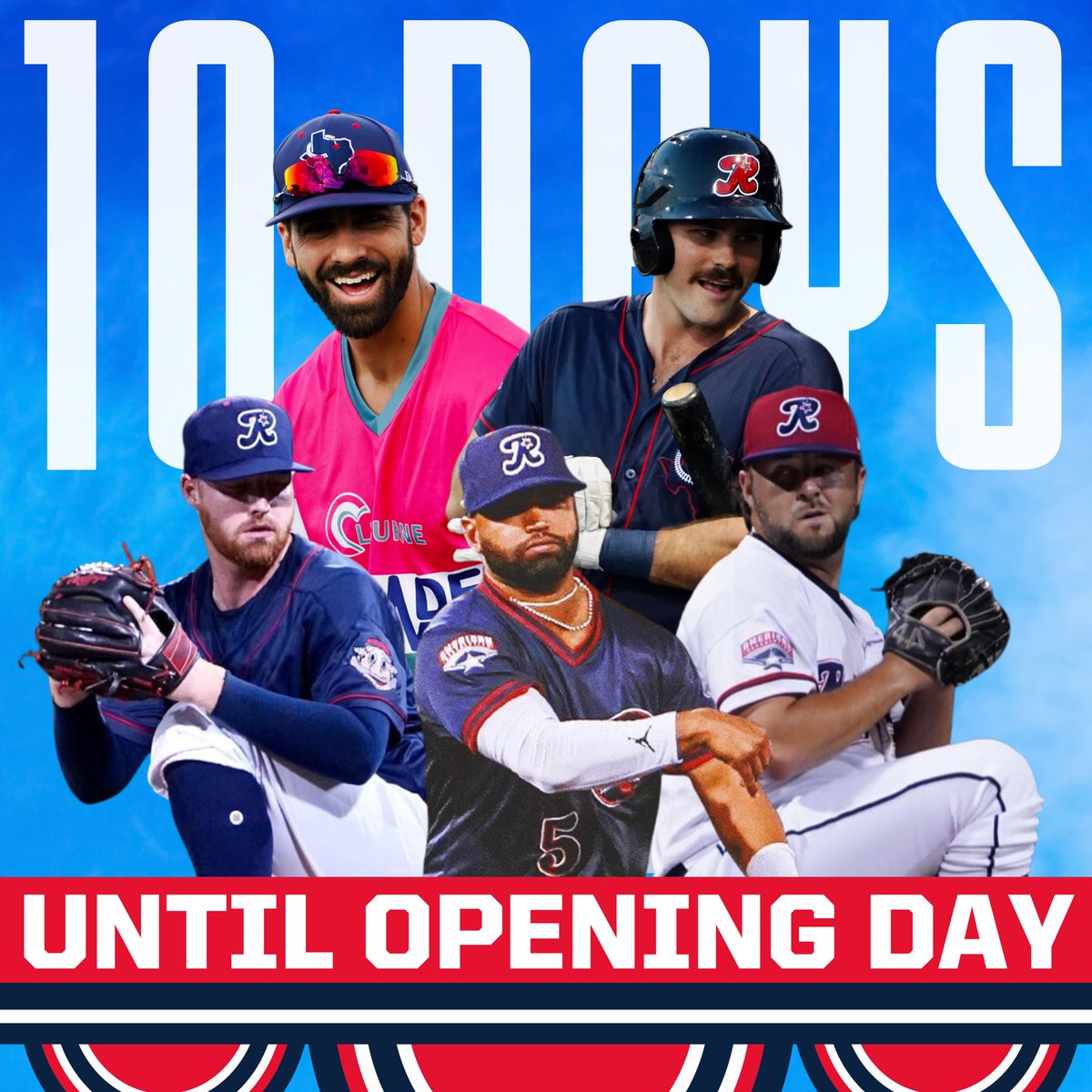 CRRBaseball's tweet photo. The countdown is on! #AAOpeningDay https://t.co/JS3YGNm7lD
