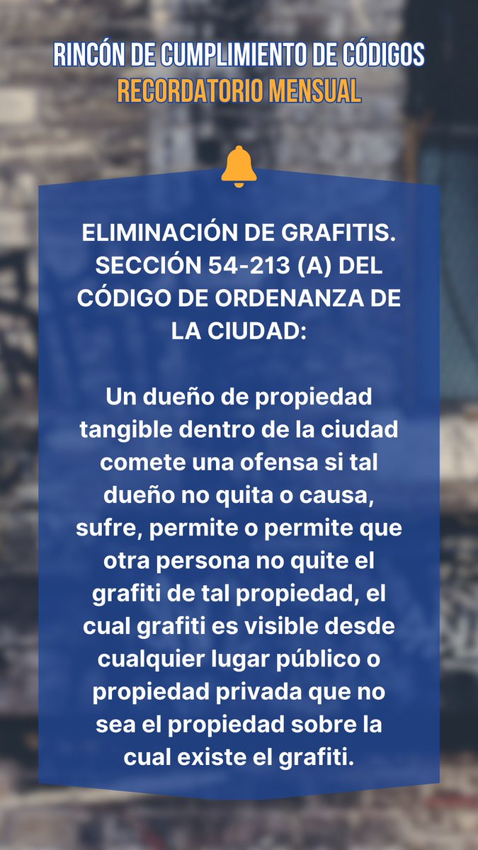 BalchSpringsTX's tweet image. #CodeEnforcement #Reminder #TipoftheMonth
#CumplimientodeCodigos #Recordatorio #Consejos #BalchSpringsTx