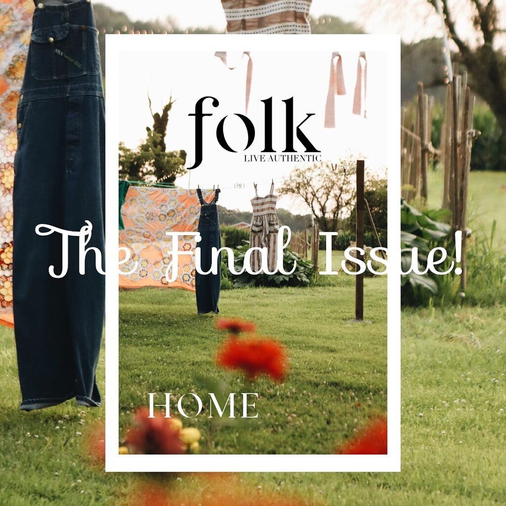 Yup, the final print issue of FOLK. Issue 20. Coming soon. Collect the back issues too. instagr.am/p/CrtSo5rONjC/