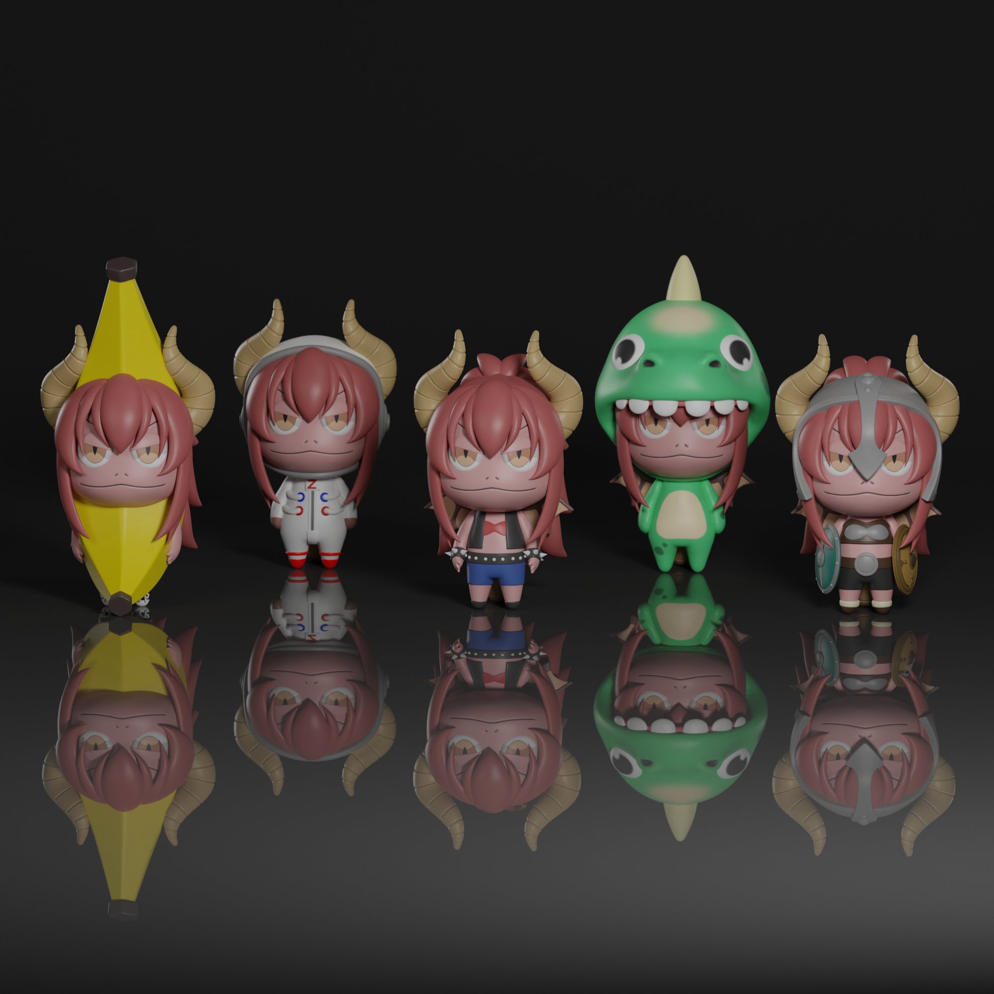 その他 Project Zentreya Geckos figure Space Novel Horizons على X: