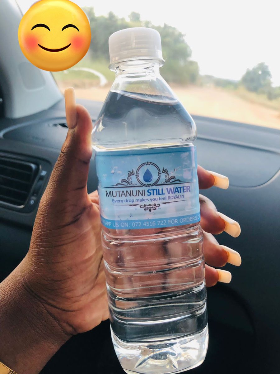 Mutanuni_21's tweet photo. Reverse the process of aging with our bottled water.
Every drop makes you feel ROYALTY.
Contact us at 0724516722.
#Mutanuni #mvelele #Vhuvhambadzi #stillwater #MadiNdiVhutshilo https://t.co/hHokPFqHEn