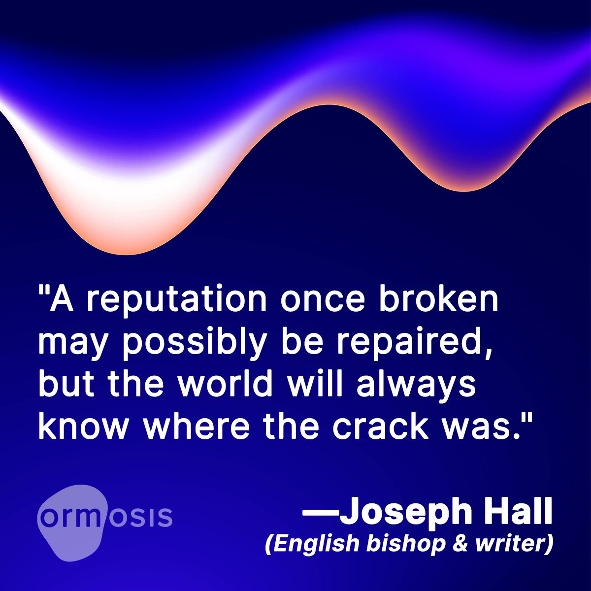 Ormosisdotcom's tweet image. Building a good reputation takes time and effort. Once you have it, protect it at all costs. #ProtectYourReputation #HardToRekindle