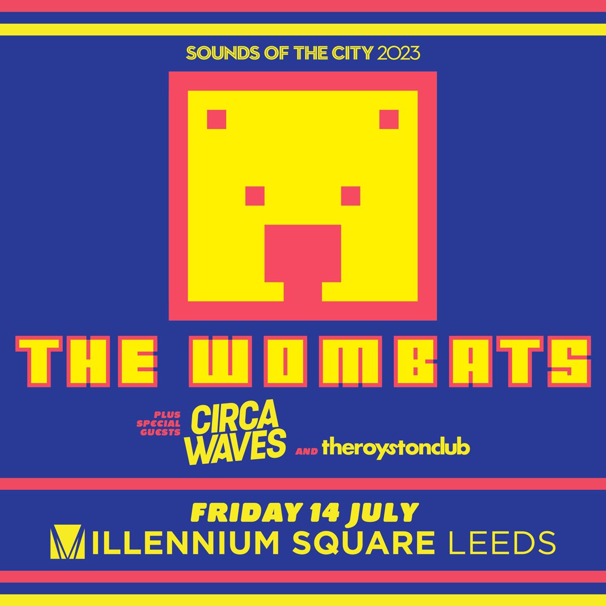 Delighted to be supporting <a href="/thewombats/">The WOMBATS</a> in Leeds this July alongside <a href="/CircaWaves/">CIRCA WAVES</a> Tickets on sale now x