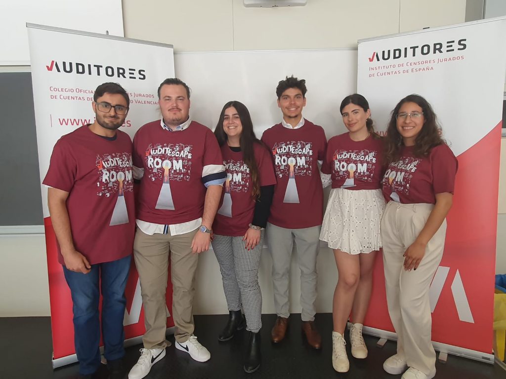 El Instituto de Censores Jurados de Cuentas de España y el Colegio de Auditores de la Comunidad Valenciana celebró el pasado miércoles 26 de abril el primer certamen “Audit Escape Room”  que tuvo lugar  la Universidad Politècnica de València

ade.umh.es/2023/05/01/ter…