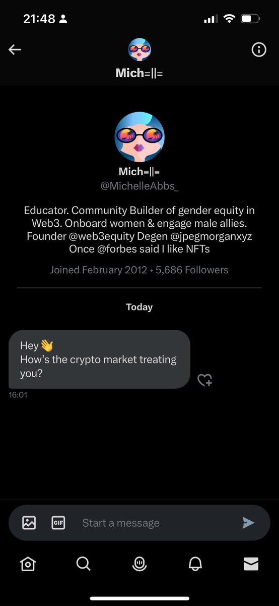 So @Twitter can you please explain how someone using my name (just adding _) my profile photo & bio messaging people about investing in crypto ISN’T in violation of your policy???? So sick of these fake profiles not getting taken down. Sorry to all who have been effected.