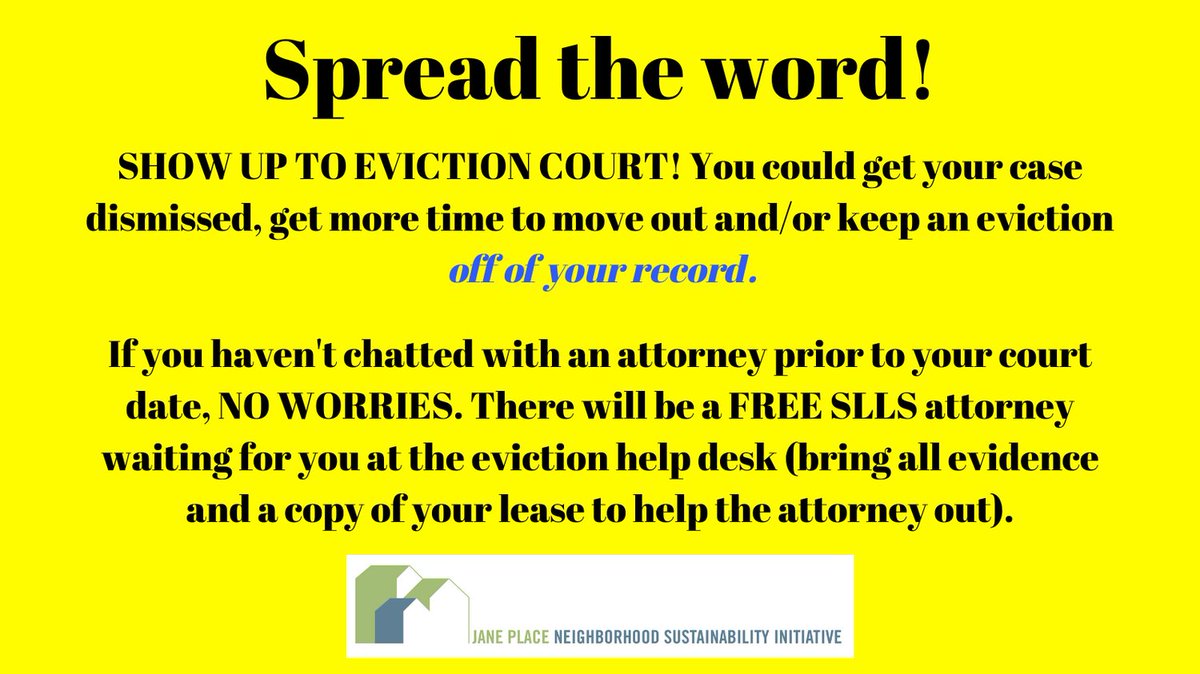 Jane Place Neighborhood Sustainability Initiative tweet media