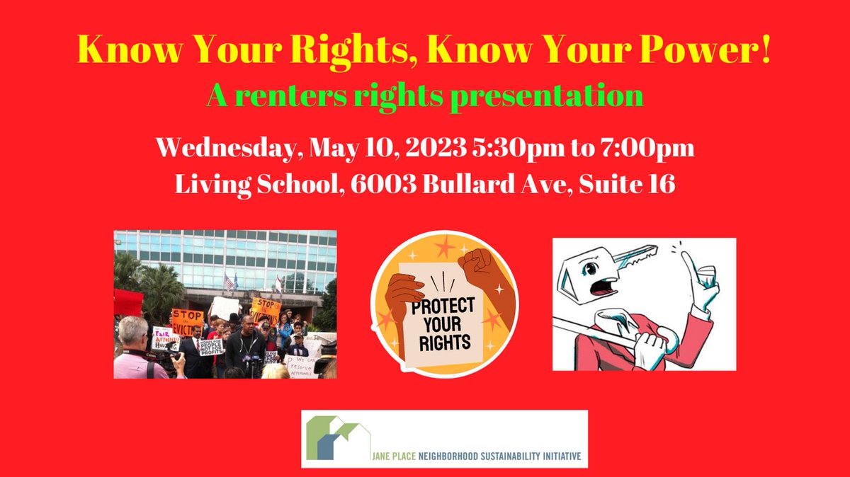 Jane Place Neighborhood Sustainability Initiative tweet media