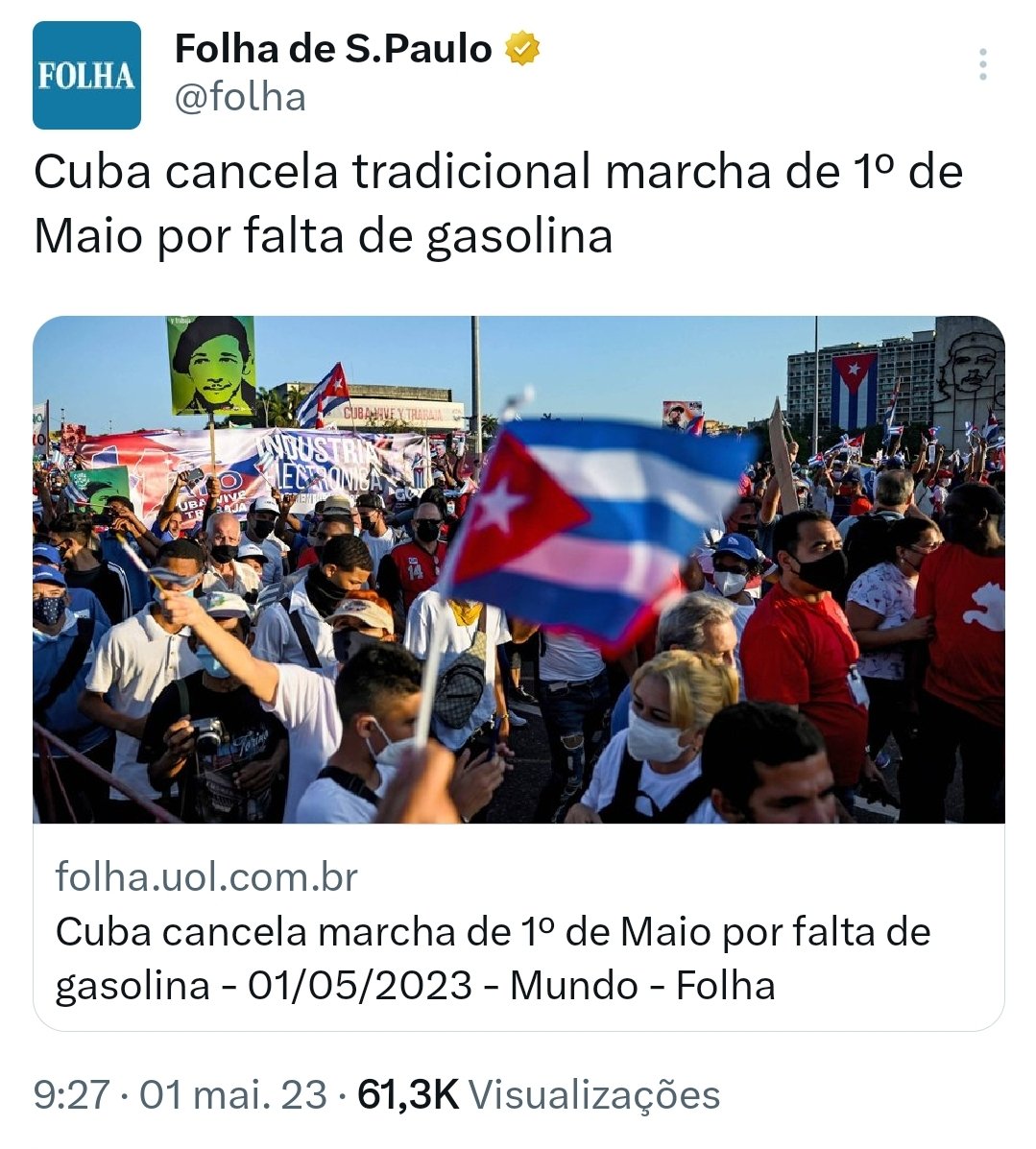PauloMartins10's tweet photo. Em breve: A culpa é do Bolsonaro e dos EUA, diz leitor https://t.co/QefvC0kdrh