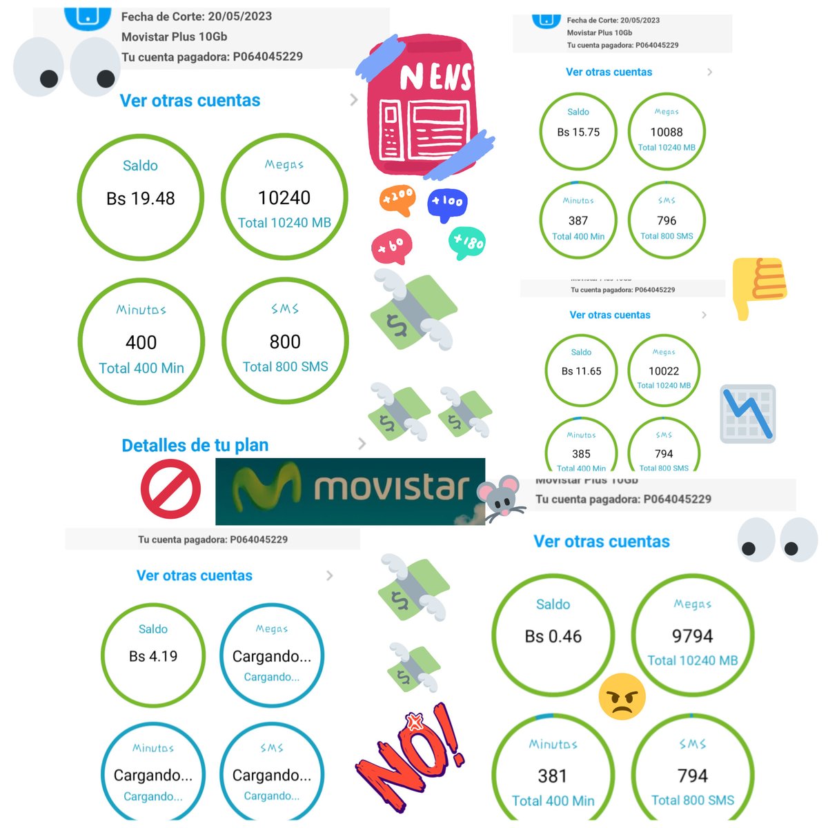 KillFrenzy's tweet photo. #Movistar debe explicarnos porqué suceden estos descuentos y porqué no Ocurren cuando no tenemos saldo a favor, parece una estafa mayuscula que ocurre a decenas de miles de usuarios todos los dias, estariamos hablando de miles de dolares diarios. 
@Conatel
 
@prensaminci https://t.co/c6dDDVWR9C