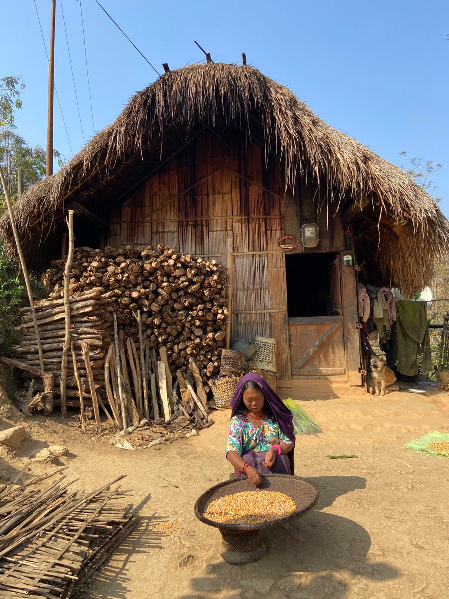 EANagaland's tweet photo. A rural home in Jessami Village, Manipur visited by our team, during our Monitoring session for a program on ‘Women Entrepreneurship’ in partnership with #FWWB .
#ruraldevelopment #womenempowerment #Entrepreneurship https://t.co/I68Ic9Btmz