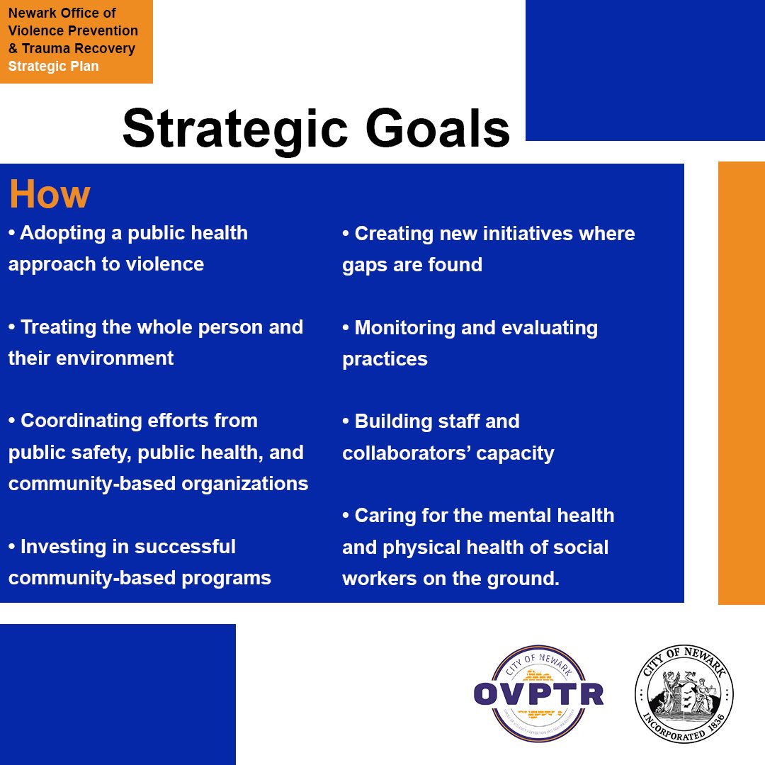 CityofNewarkNJ's tweet image. The Office of Violence Prevention and Trauma Recovery  unveiled its strategic plan to  spread healing in Newark. In approaching violence as a public health issue, We have reimagined how communities and law enforcement can address crime. 

Read the plan qrco.de/bdsxbf