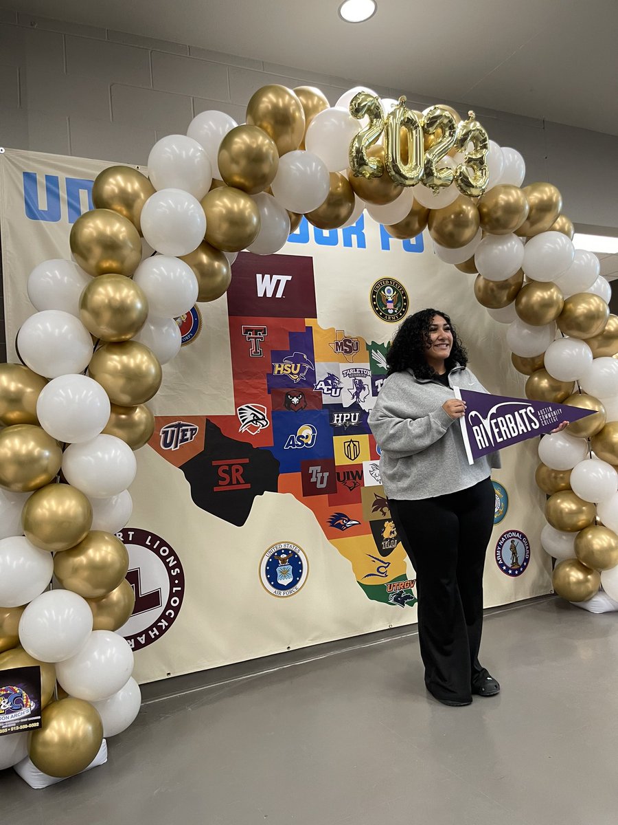 LockhartISD's tweet photo. It’s OFFICIALLY College Signing Day at Lockhart High School! Lions from the Class of 2023 are headed to colleges and universities all over the state — and today, we celebrate them! #UnLockingPotential 

Congrats, LHS seniors! You’re now one step closer to graduation and college. https://t.co/VKAvSKamD1