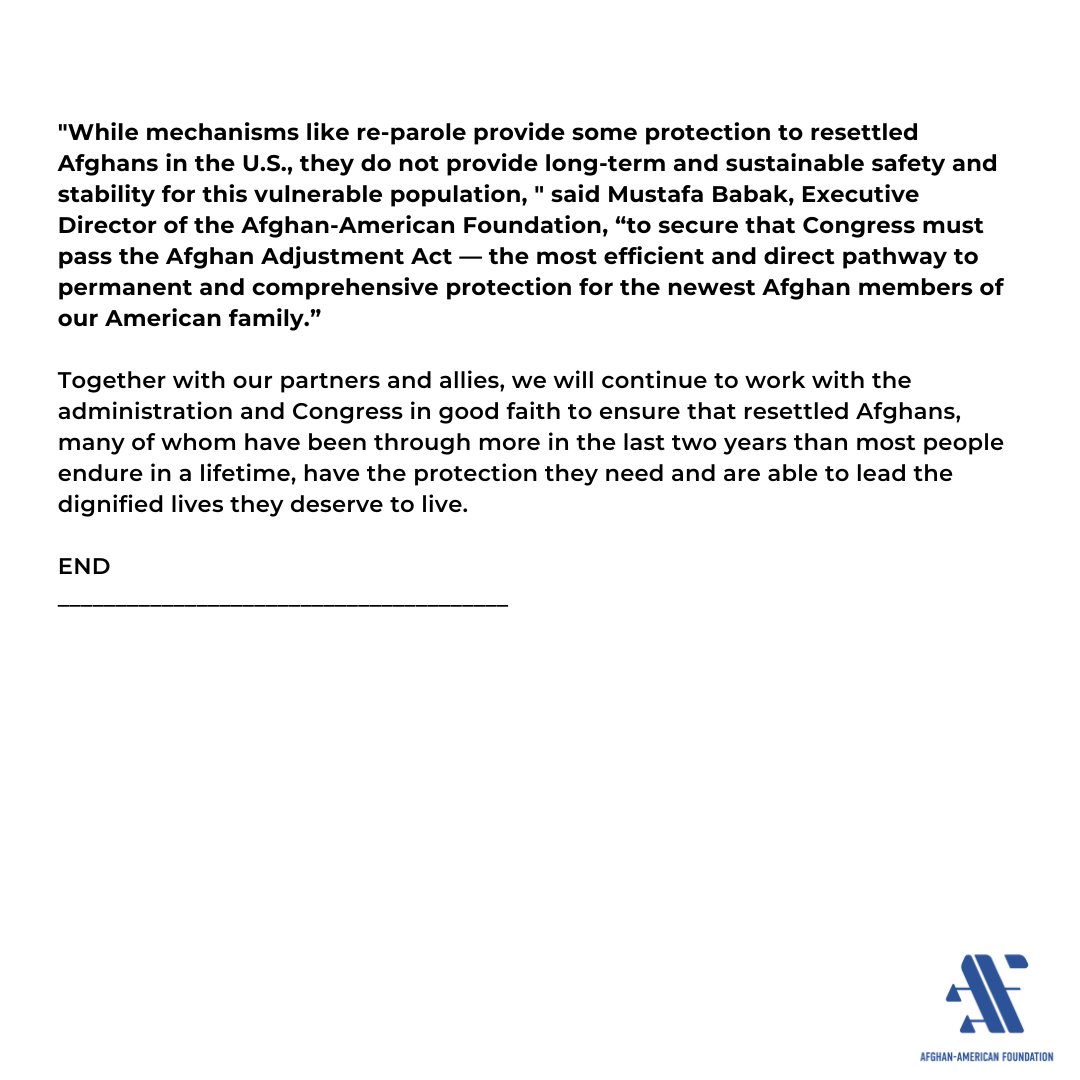 The Afghan-American Foundation tweet media