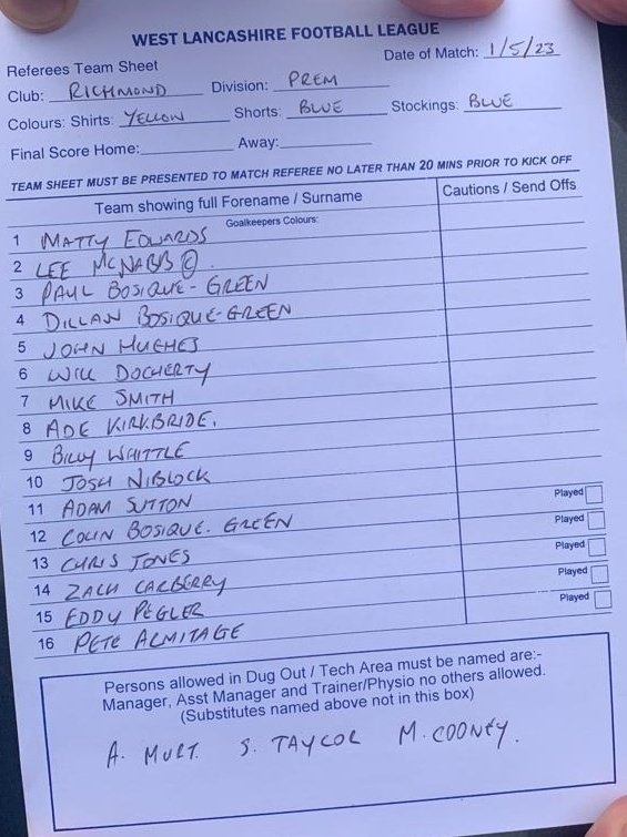 Wow. 
This squad is unreal. All 16 played their part again
3-0 win <a href="/Hurstgreenfc/">Hurst Green FC ⚫️⚪️🦅</a> who were a much improved side from our last game. All goals coming in the 2nd half. Billy with a calm finish, <a href="/NiblockJosh/">josh niblock</a> with a superb poachers goal &amp; Ade with the icing on the cake at the death