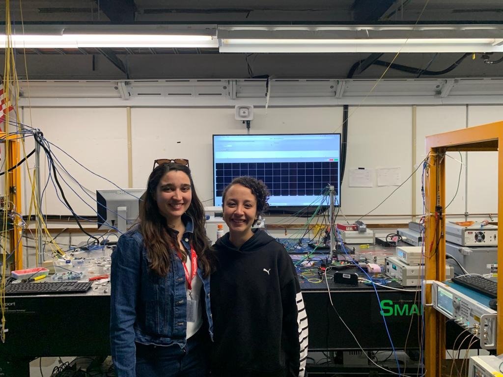 Caltech_LHC's tweet photo. jefas of entanglement swapping @sam_i_davis  #RahafYoussef @lautaroleonnarv @raju_mufc @Fermilab #FQNET #FCC https://t.co/GtsbmpJwqc