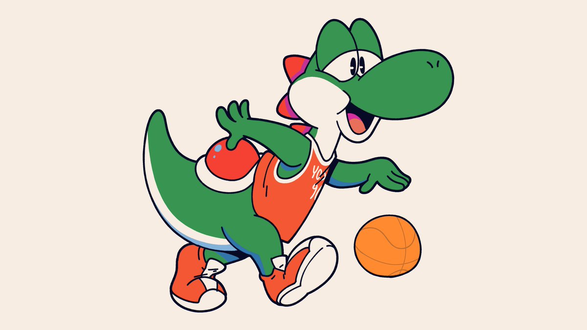 「To those that say Yoshi can't ball what 」|Pørkyのイラスト