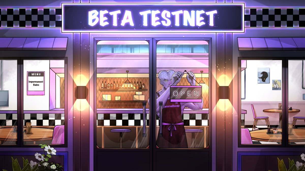 Our Beta Testnet is finally open to the public on the Goerli Network!! 🥳🎉 

Now you can finally turn Impermanent Loss into Impermanent Gains 💪and trade perpetuals on any token - Oracle Free 🫡
 
We've included tokens for various pools: $ETH, $ARB, $JONES &amp; $DPX