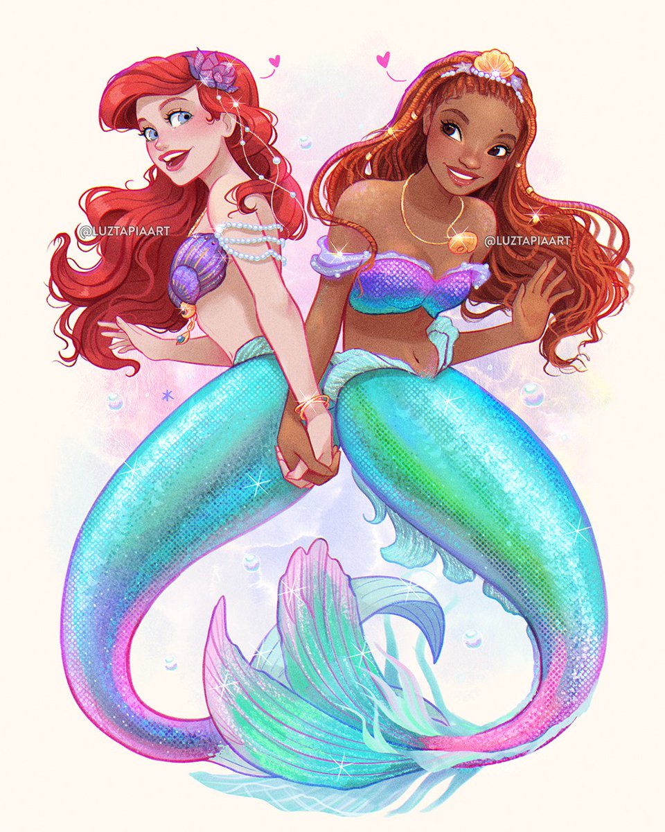 Ariel 🦀🐠✨ Happy Mermay season! #TheLittleMermaid <a href="/HalleBailey/">Halle</a>