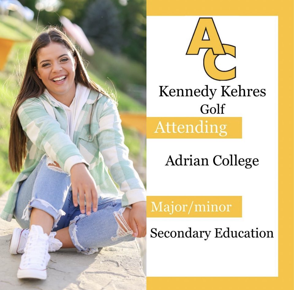 Alexakehres's tweet photo. So excited for this future Bulldog!!! National College Decision Day!!!
@AdrianBulldogs @ACBulldogGolf https://t.co/BIa096MALn