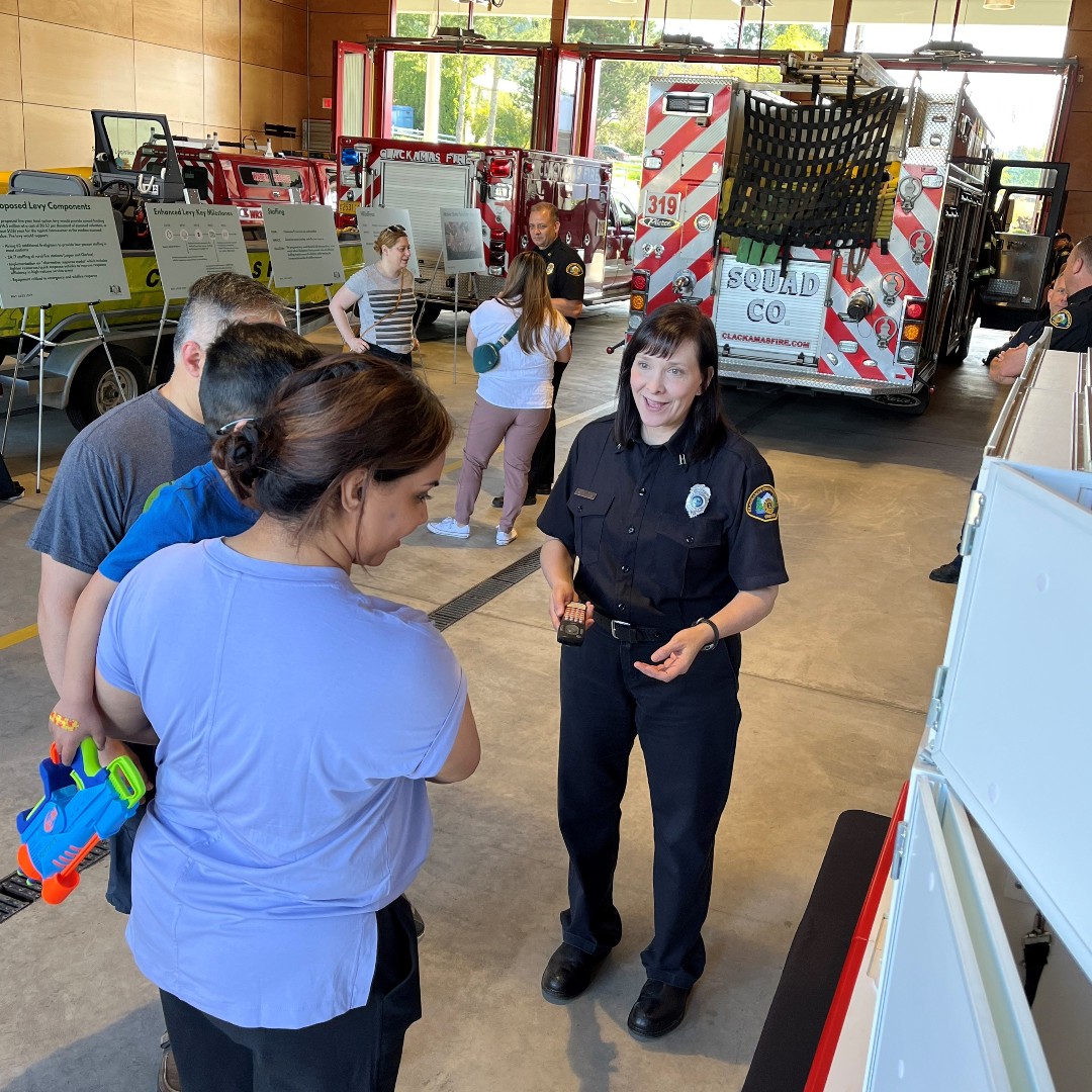 Clackamas Fire On Twitter Thank You To Everyone Who Stopped By Our