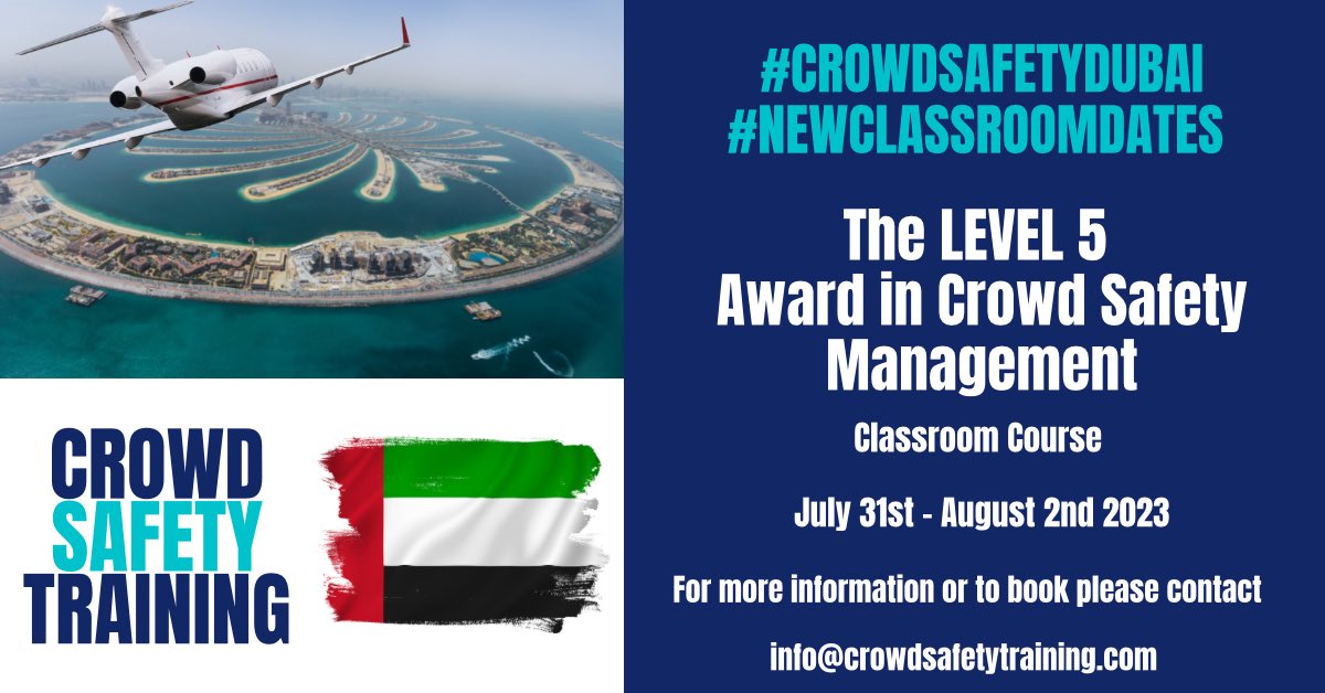 Crowd Safety Training tweet media
