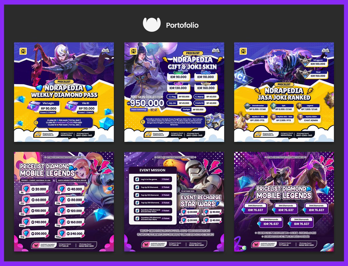 Adamfirjatulla2's tweet photo. @Hashnetworkbsc Hello, Hashnetwork Studio.
I'm Adam, I'm A Graphic Designer With 3 Years Experience.
I Just Want To Offer My Service As A Graphic Designer, I Have 1000+ Portofolio, I Was Handle A Gaming Store And Try To Expand My Service To Crypto Project.

The Service start From 5$/Design. https://t.co/nmMw11OqVk